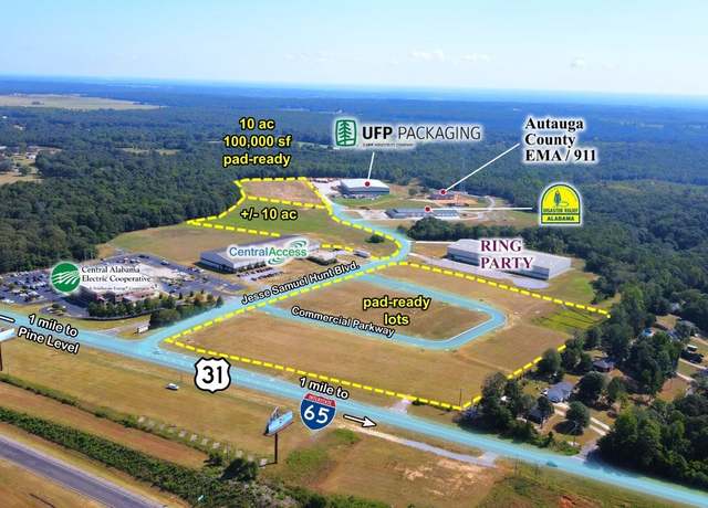 Property at 7 Commercial Pkwy, Prattville, AL 36066