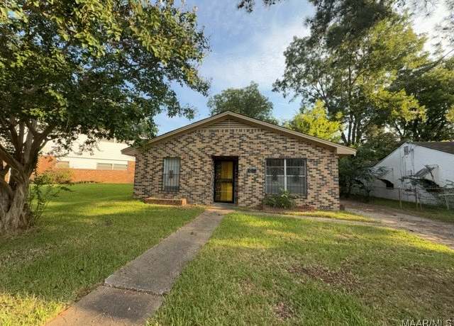 Property at 2654 Rutland St, Montgomery, AL 36108, 3 beds, 1 bath