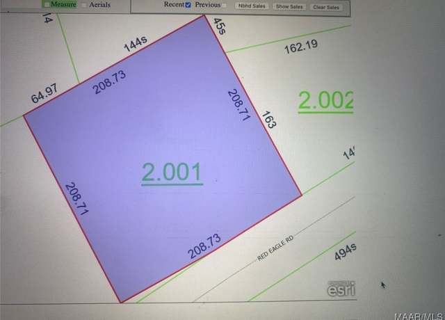 Property at 57 Red Eagle Rd, Montgomery, AL 36110