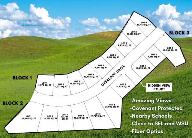 Property at 2085 NW Overlook Dr, Pullman, WA 99163