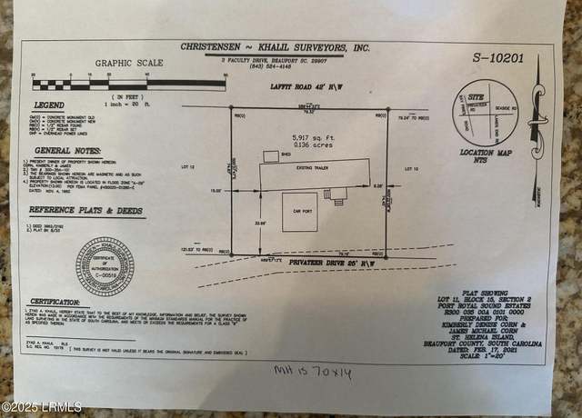 Property at 22 Privateer Dr, St. Helena Island, SC 29920, 2 beds, 1 bath