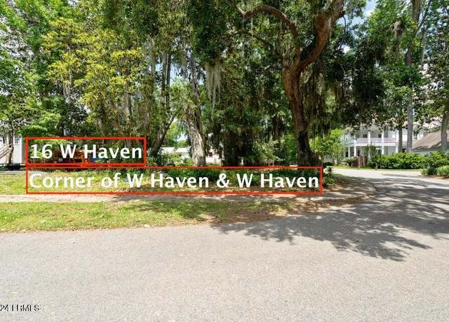 Property at 16 W Haven, Beaufort, SC 29906