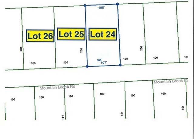 Property at #24 Mountain Brook Rd, Fosters, AL 35463