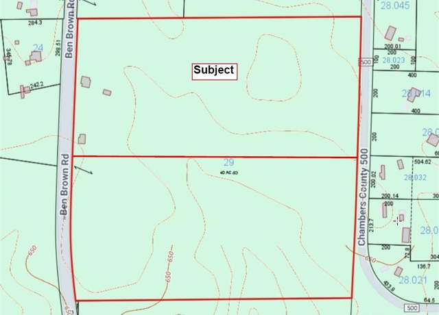 Property at 0 Ben Brown Rd, Valley, AL 36854