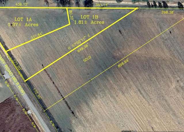 Property at 0 Singletary Rd Lot 1b, Slocomb, AL 36375