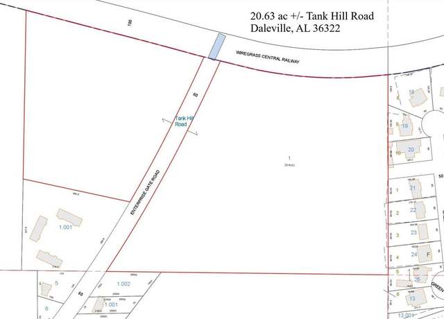 Property at 20.63 ac Tank Hill Rd, Daleville, AL 36322