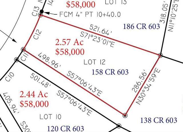 Property at Lot 12 County Road 603, New Brockton, AL 36351
