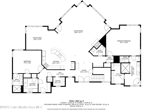 Property at 1805 Bulger's Mill Way, Alexander City, AL 35010, 5 beds, 6 baths