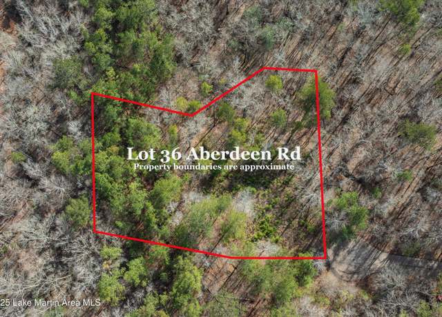 Property at Lot 36 Aberdeen Rd, Dadeville, AL 36853