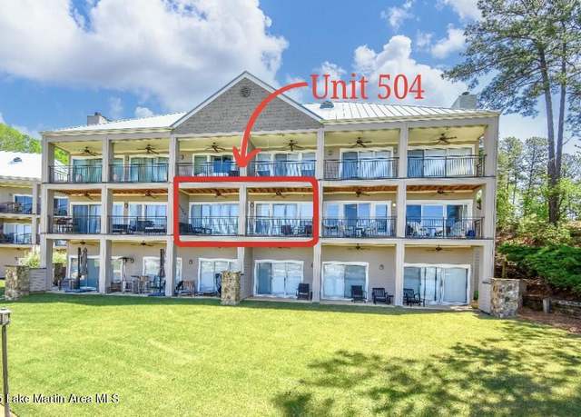 Property at 100 Harbor Place Unit 504, Dadeville, AL 36853, 2 beds, 2 baths
