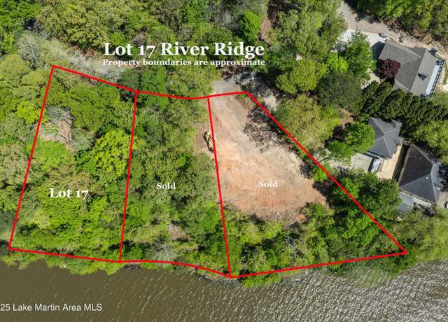 Property at 17 River Ridge Rd, Alexander City, AL 35010