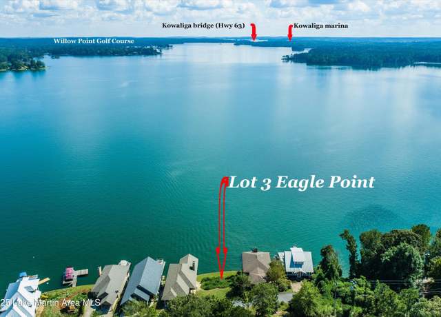 Property at Lot 3 Eagle Pt, Alexander City, AL 35010