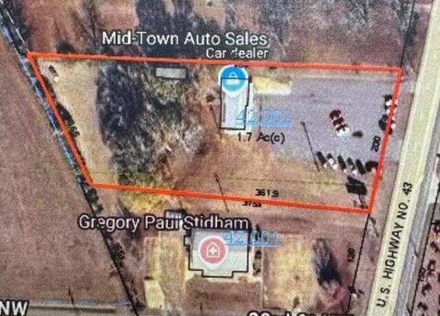 Property at 2417 N Temple Ave, Fayette, AL 35555