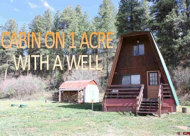 Property at 1015 E Stollsteimer Rd, Pagosa Springs, CO 81147, 2 beds, 1 bath