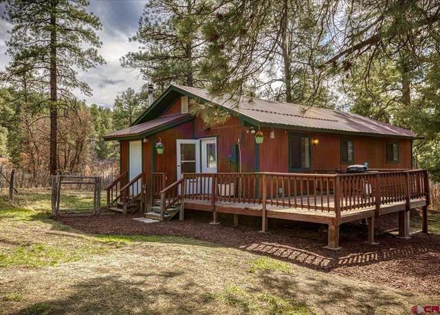 Property at 301 Weasel Dr, Pagosa Springs, CO 81147, 2 beds, 1 bath
