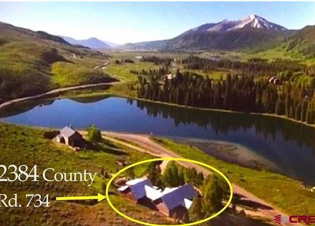 Property at 2384 County Rd. 734 Rd, Crested Butte, CO 81224, 4 beds, 4.5 baths