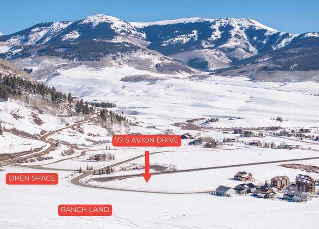 Property at 77 S Avion Dr, Crested Butte, CO 81224