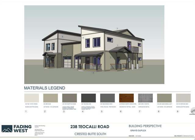 Property at 240 Teocalli Rd, Crested Butte, CO 81224, 3 beds, 2.5 baths