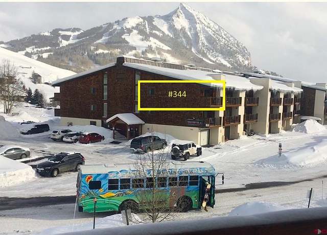 Property at 701 Gothic Rd #344, Crested Butte, CO 81225, 1 bed, 1 bath