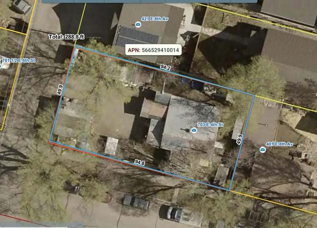 Property at 703 E 4th St, Durango, CO 81301, 2 beds, 1 bath