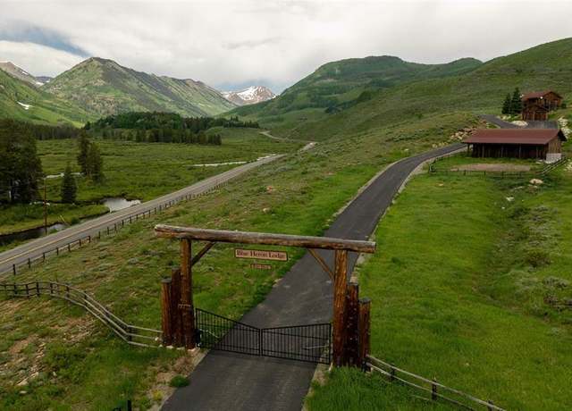 Property at 1294 County Road 734, Crested Butte, CO 81224, 9 beds, 6.5 baths