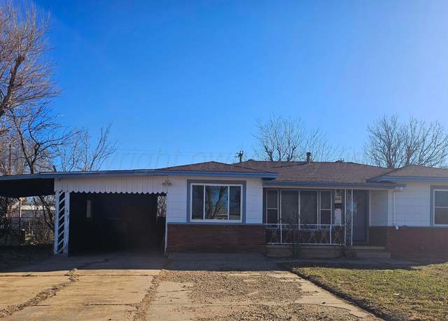 Property at 400 N Powell St, Pampa, TX 79065, 2 beds, 1 bath