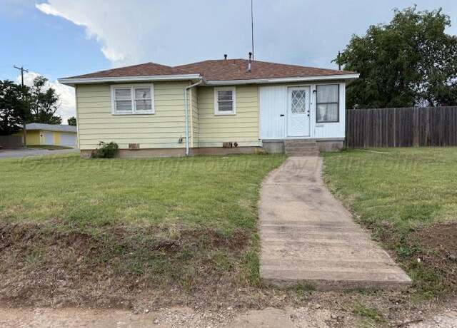 Property at 2101 Duncan St, Pampa, TX 79065, 2 beds, 1 bath