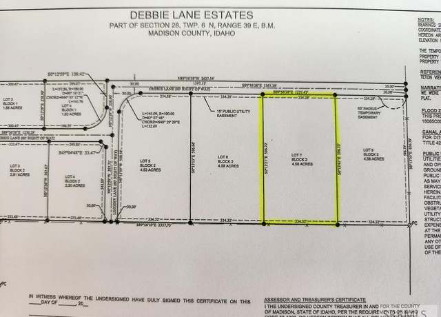 Property at L7B2 Debbie Ln, Rexburg, ID 83440