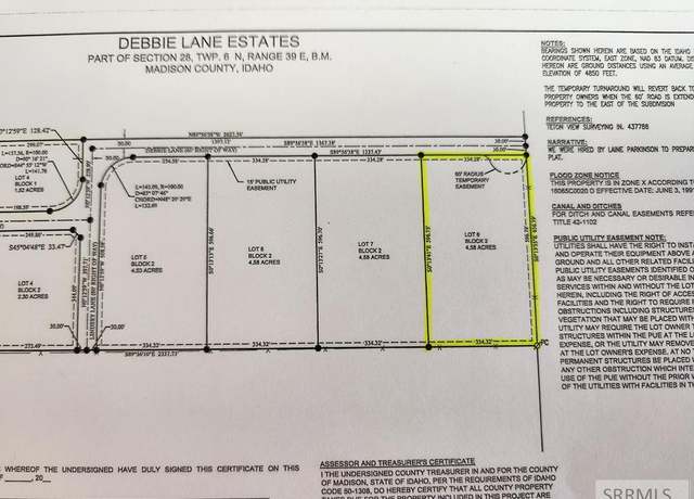 Property at L8B2 Debbie Ln, Rexburg, ID 83440