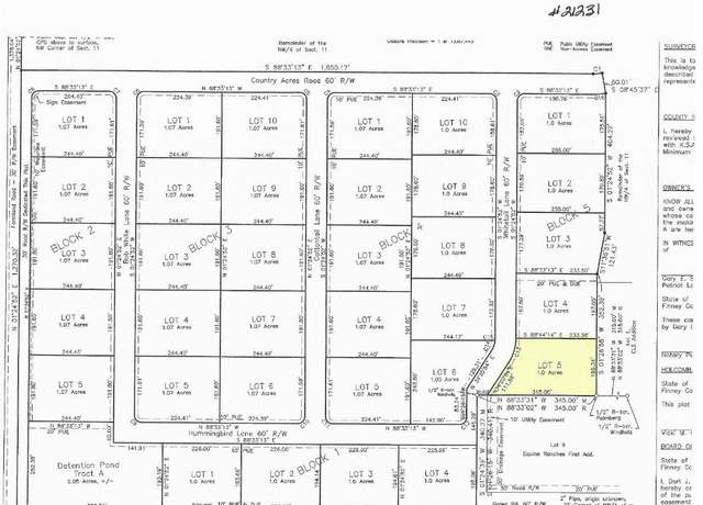 Property at 2050 Whitetail Ln, Garden City, KS 67846