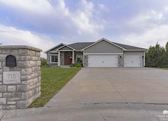 Property at 715 Lauden Ct, Manhattan, KS 66503, 5 beds, 3 baths