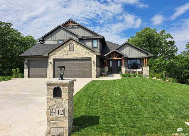 Property at 4412 Grande Bluffs Ct, Manhattan, KS 66503, 5 beds, 4.5 baths