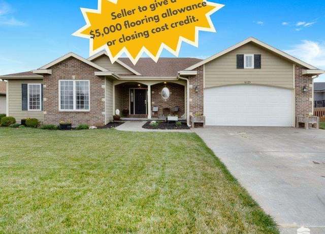 Property at 6125 Brookes Way, Manhattan, KS 66502, 4 beds, 3 baths
