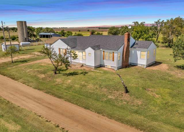 Property at 207 S Bone Springs Rd, Abbyville, KS 67510, 3 beds, 1.5 baths