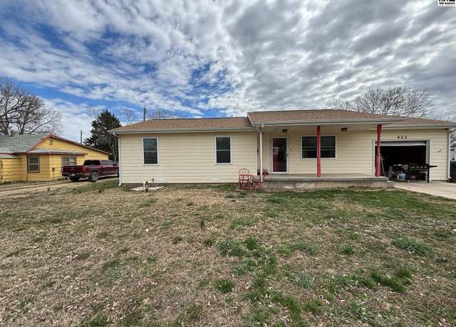 Property at 422 N East Ave, Lyons, KS 67554, 3 beds, 1.5 baths