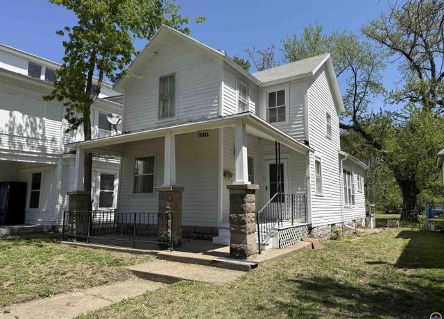 Property at 1214 NW Van Buren St, Topeka, KS 66608, 3 beds, 1 bath