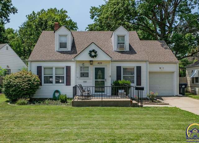 Property at 831 SW Randolph Ave, Topeka, KS 66606, 4 beds, 2 baths