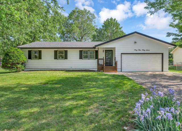 Property at 4337 SE 25th Ter, Topeka, KS 66605, 4 beds, 2 baths