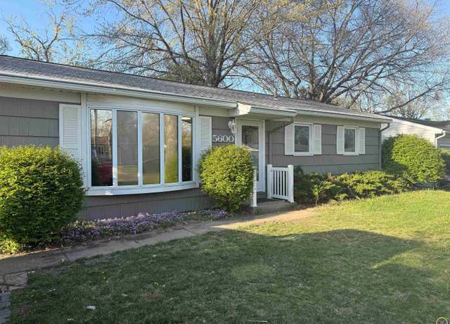 Property at 5600 SW 15th St, Topeka, KS 66604, 3 beds, 1 bath