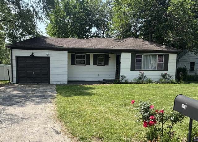 Property at 4301 SW 23rd St, Topeka, KS 66614, 2 beds, 1 bath