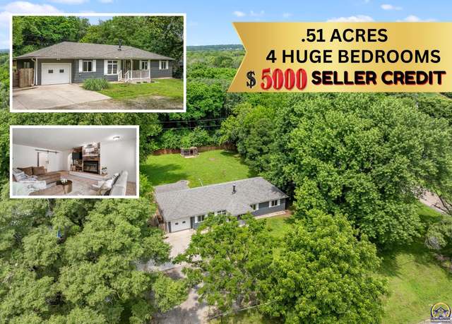 Property at 3603 NW Rochester Rd, Topeka, KS 66617, 4 beds, 1.5 baths
