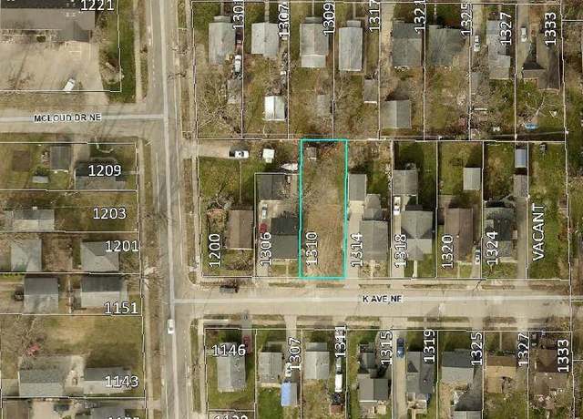 Property at 1310 K Ave Ave NE, Cedar Rapids, IA 52402