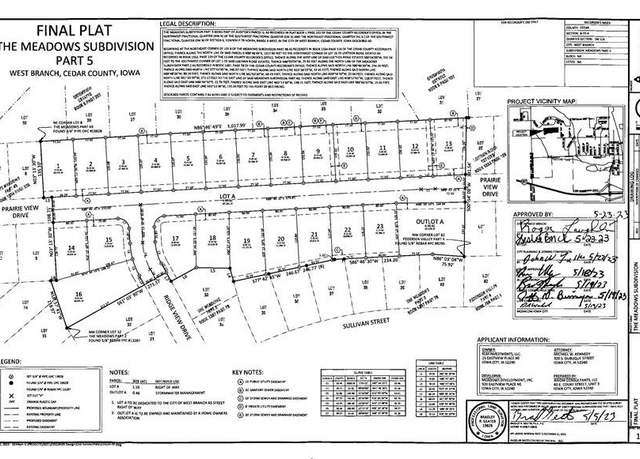 Property at Lot 17 The Meadows Subdivision Part 5, West Branch, IA 52358