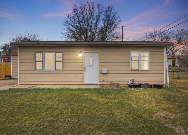 Property at 1717 Herman St, Rapid City, SD 57701, 2 beds, 1 bath