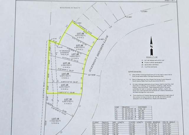 Property at Lots 2A - 4B Harmony Heights Ln, Rapid City, SD 57702