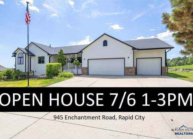 Property at 945 Enchantment Rd, Rapid City, SD 57701, 5 beds, 3 baths