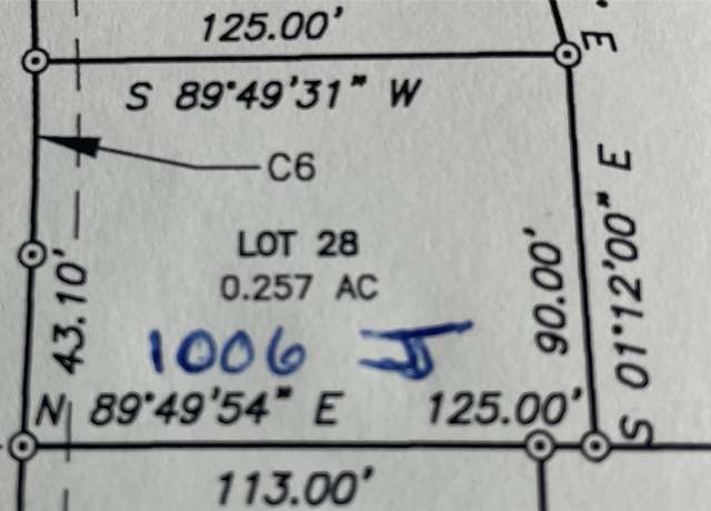Property at 1006 J Ave (lot 28 ), Vinton, IA 52349