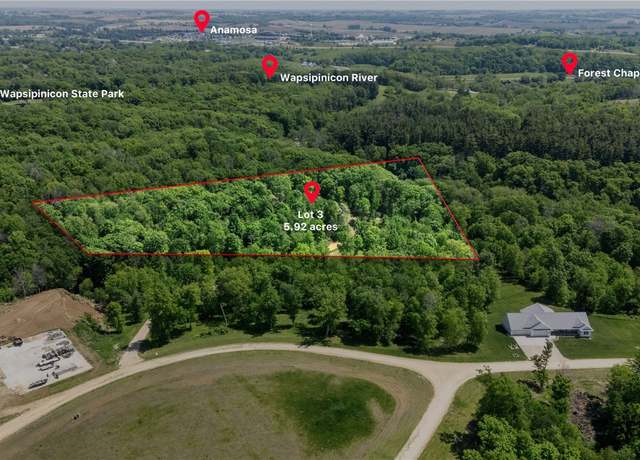 Property at Wapsi Ridge Lot 3, Anamosa, IA 52205