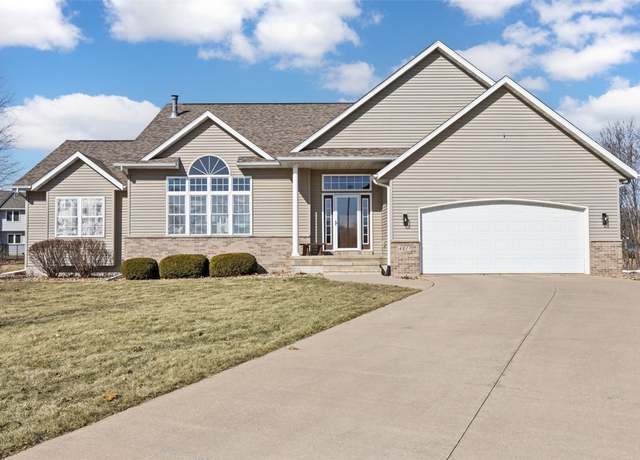 Property at 4510 Spring Meadow Pl NE, Cedar Rapids, IA 52411, 4 beds, 3.5 baths