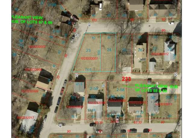 Property at Lot 23 & 24 Montcrest St, Dubuque, IA 52001